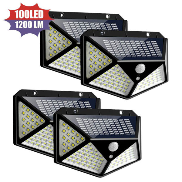 Lámpara de pared solar de 100 LED - Imagen 9