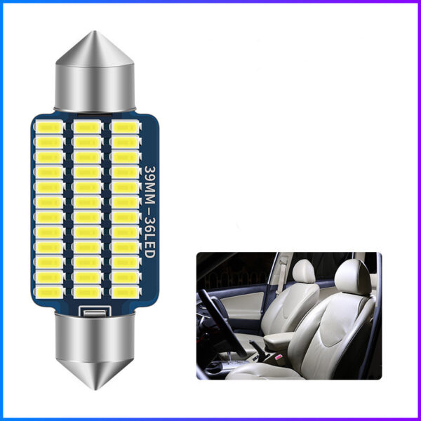 Luces LED ultrabrillantes para interiores de coches