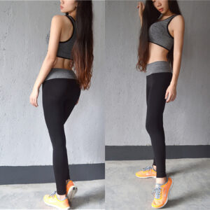 Pantalones de yoga sin costuras para correr, ajustados, con elevación de cadera
