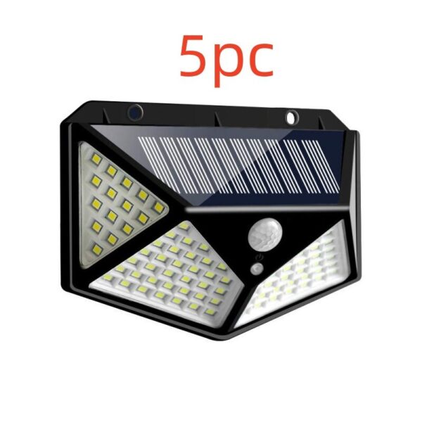 Lámpara de pared solar de 100 LED - Imagen 6
