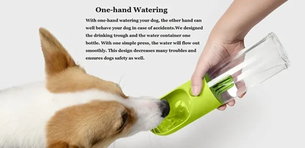 PETKIT - Botella de agua portátil para exteriores, perros y gatos, comedero de viaje - Imagen 14