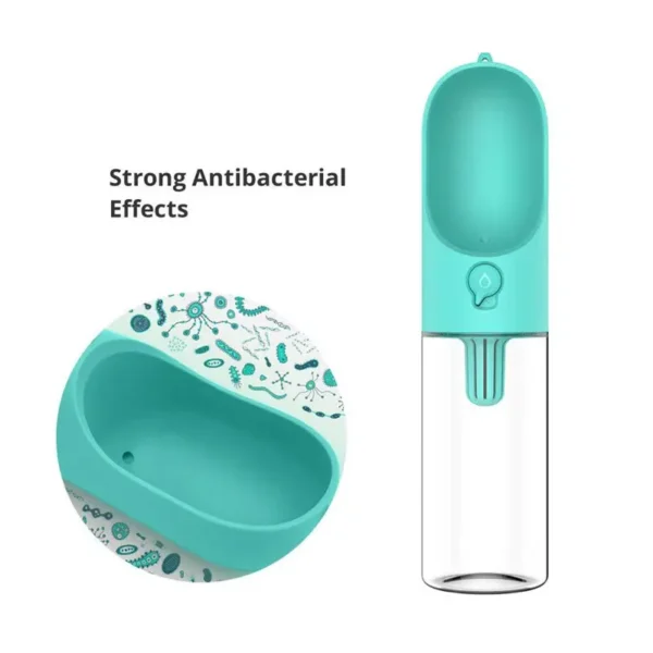PETKIT - Botella de agua portátil para exteriores, perros y gatos, comedero de viaje - Imagen 2