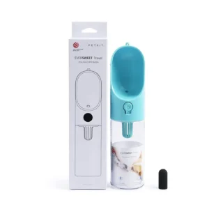 PETKIT - Botella de agua portátil para exteriores, perros y gatos, comedero de viaje