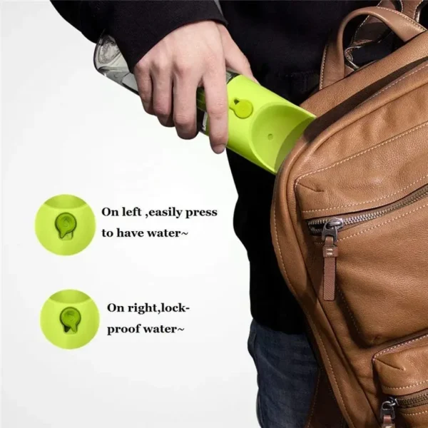 PETKIT - Botella de agua portátil para exteriores, perros y gatos, comedero de viaje - Imagen 25