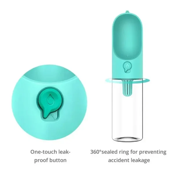 PETKIT - Botella de agua portátil para exteriores, perros y gatos, comedero de viaje - Imagen 18