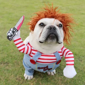 Disfraz Halloween Para Perros, Ajustables Conjunto Novedoso Divertido Tallas