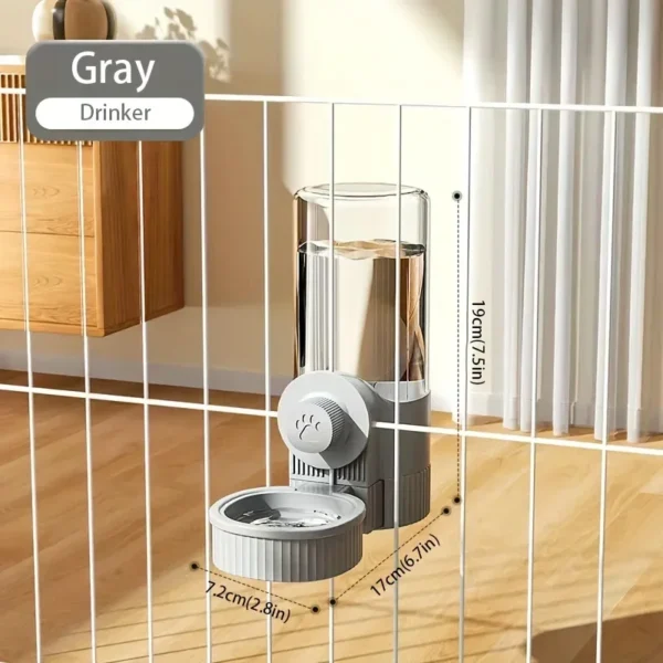 Comedero y Dispensador de agua automático colgante para mascotas - Imagen 7