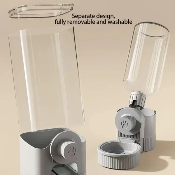 Comedero y Dispensador de agua automático colgante para mascotas - Imagen 6