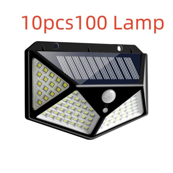 Lámpara de pared solar de 100 LED - Imagen 5